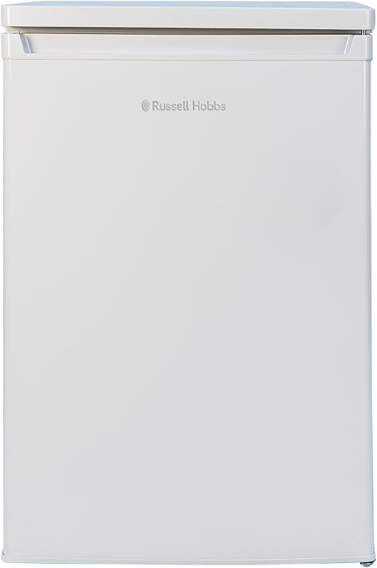 Russell Hobbs Under Counter Freezer 91 Litre Capacity 55cm Wide with Adjustable Thermostat & Feet, 3 Freezer Drawers, Reversible Door, White, 2 Year Guarantee RH85UCFZ552E1W