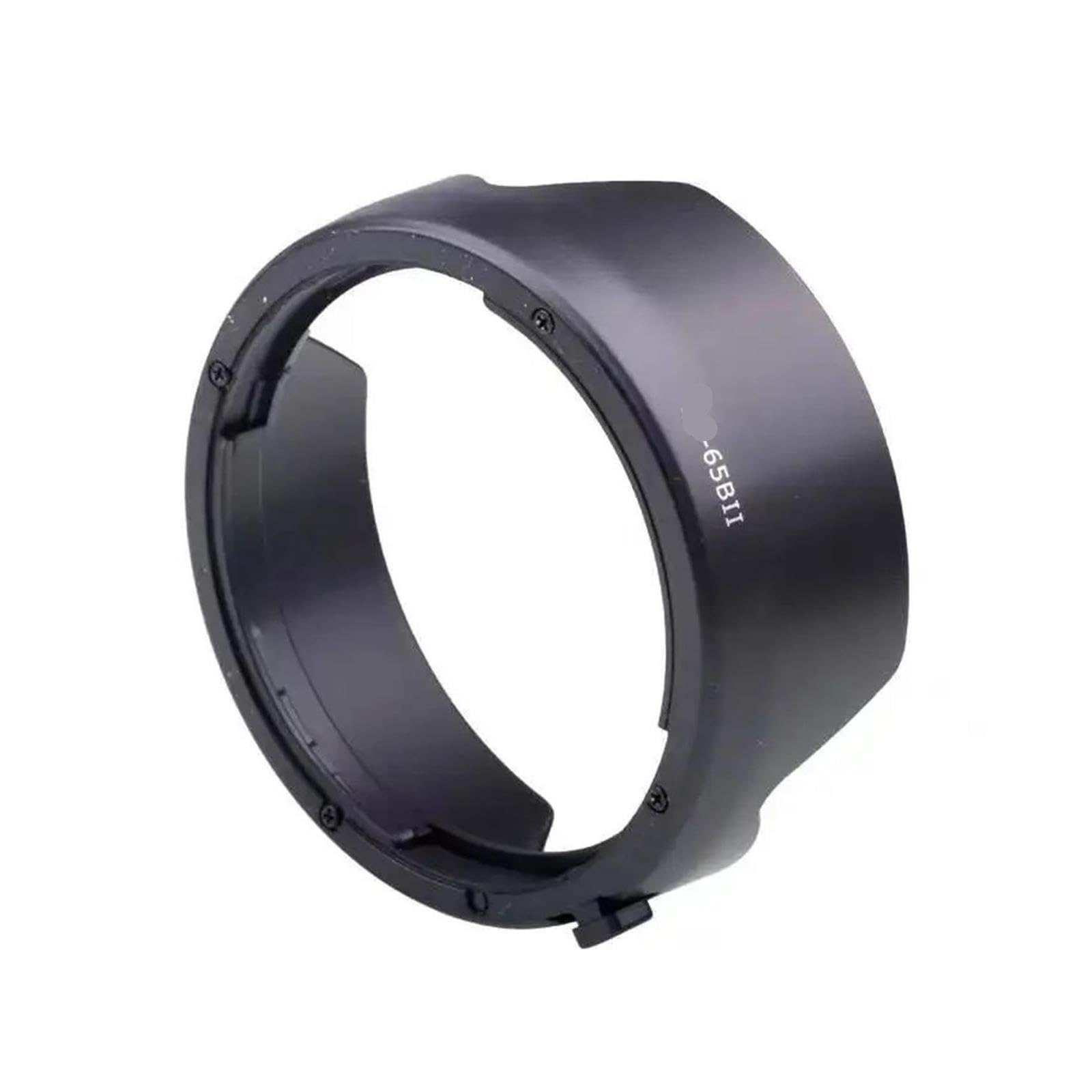 ES65BII Parasol de Lente ES-65BII, Compatible con Canon, Soporte a presión RF50mm F1.8 STM se Puede Instalar en cámara sin Espejo R6R5RP inversa