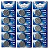 15 x CR2450 3V lithium knoopcel 540 mAh (3 blistercards met 5 batterijen) wegwerp merkproduct Eunicell FBA
