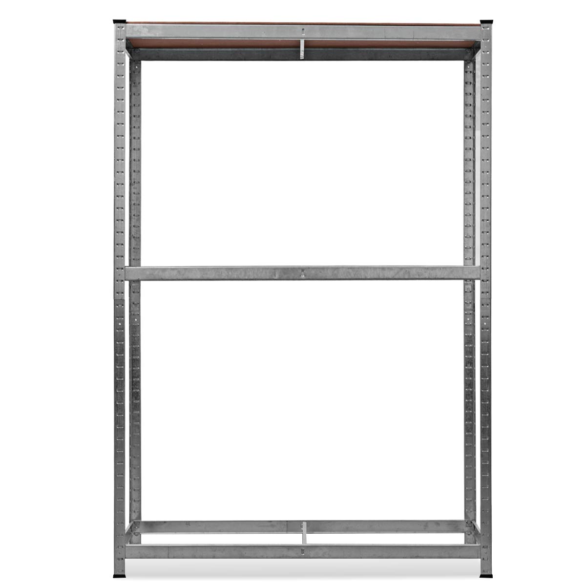 COSTWAY Scaffale Portagomme, Scaffale per Pneumatici in Acciaio 3 Ripiani, Scaffale per 8 Gomme da Officina Garage, 795kg, 120 x 40 x 180 cm
