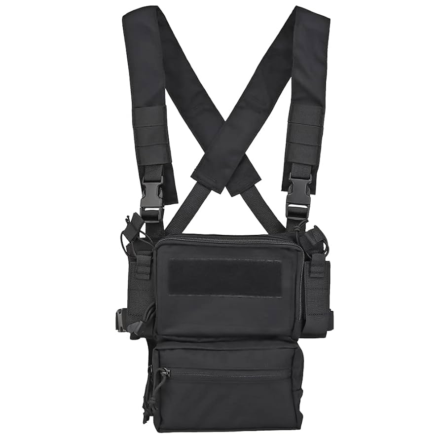 個人装備 Chest Rig Pouch for Vest Carrier Sinairsoft Tactical Chest Rig 5.56 Magazine Pouch MAG