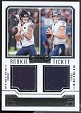 Tyson Bagent Will Levis 2023 Panini Contenders Rookie Ticket Dual Swatches #6