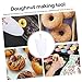 LALADEFIEE 2piezas Molde Para Hornear Aparato Rosquillas Máquina Para Hacer Donas Regalos Práctico Imagen de LALADEFIEE 2piezas Molde Para Hornear Aparato Rosquillas Máquina Para Hacer Donas Regalos Práctico