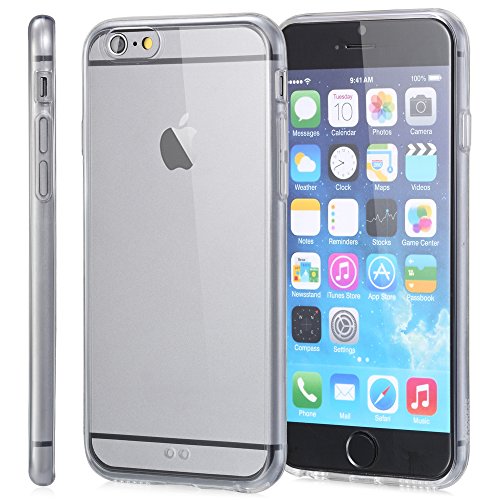 iPhone 6/6s Case - Fosmon HYBO-Fender [Slim Fit | Scratch Resistant] Hybrid TPU Bumper with Clear Hard Back Panel Cover for Apple iPhone 6/6s (4.7
