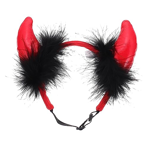 Garneck Puppy Headwear Decorative Dog Headband for Halloween Party Adorable Cosplay Accessory for Cats and Dogs Lightweight and Comfortable Pet Headdress for Pet Costumes and Celebrations