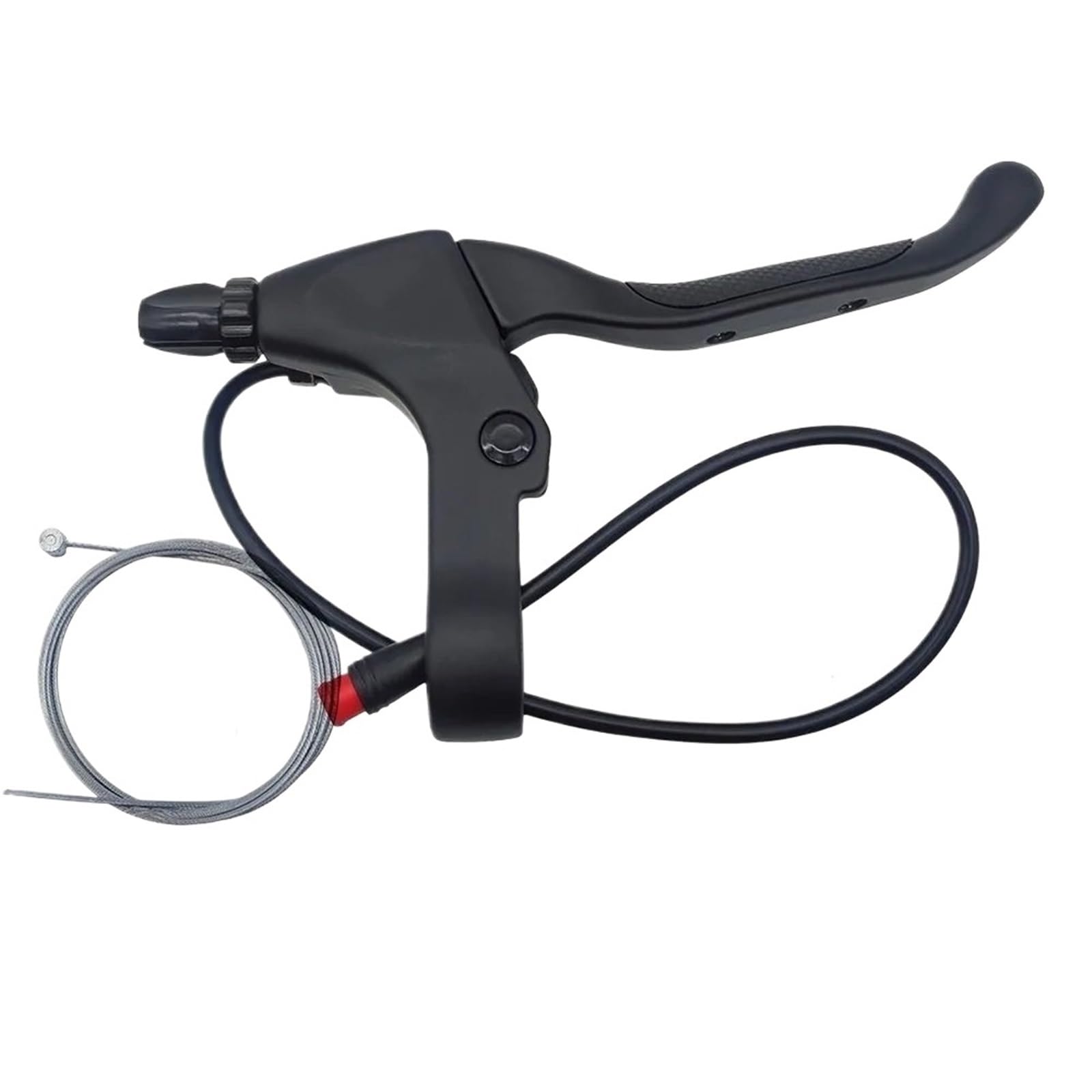 Oauwyuba Right -Round Port Bike Brake Rear Drum Bike Scooter Brake Lever Bike Bicycles 22.2Mm With Bell Fit For Bicycles V-Brake C-Brake Line-Brake Drum-Brake(Right -Round Port)