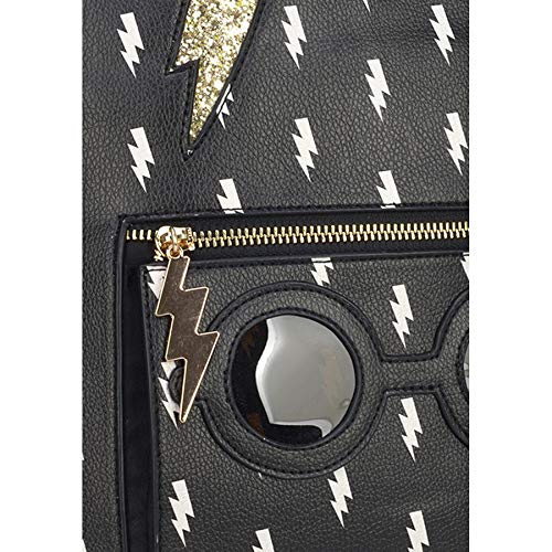 MOCHILA HARRY POTTER RAIO OCULOS PRETA - MS45842HP LUXCEL