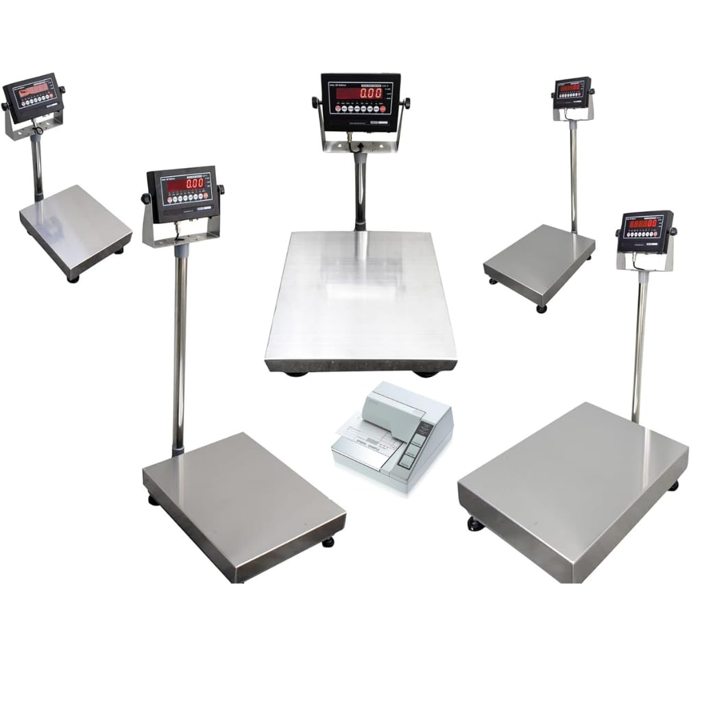 SellEton SL-915-Series NTEP, Legal for Trade Bench Scale with Free Software, Size 12" x 14" Capacity: 150 lb x 0.02 lb