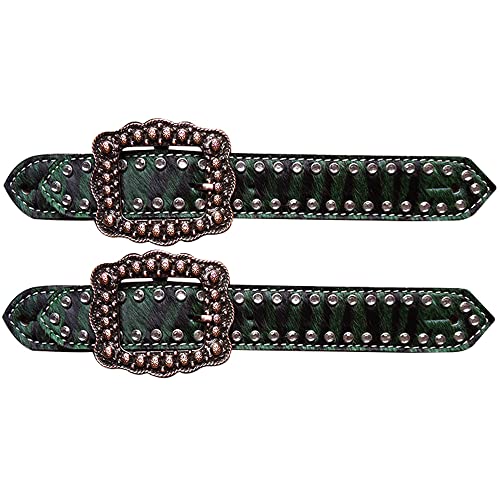 Collier De Poitrine Western Cuir - Hilason, Sculpté Main Floral, Taille Standard, Oiled Tan