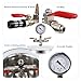 BACOENG 2 Quart Vacuum Chamber, Stainless Steel Degassing Chamber Kit for Resin, Silicone and Epoxies
