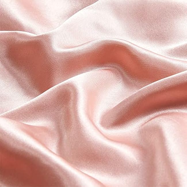 BEDELITE Satin Pillowcase for Hair and Skin, Super Soft and Cooling Similar to Silk Pillow Cases 2 Pack with Envelope Closure, Gift for Women Men(13x18 Toddler Size, Coral)