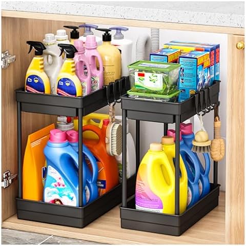 SavvyStor Under Sink Storage Organiser, 2 Sizes Cover