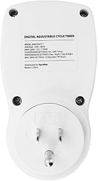 10-Second to 99-Hour Digital Short Cycle Timer