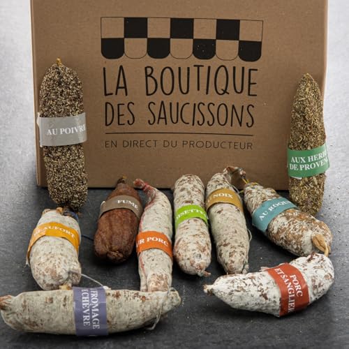 Box saucissons Aromatisées