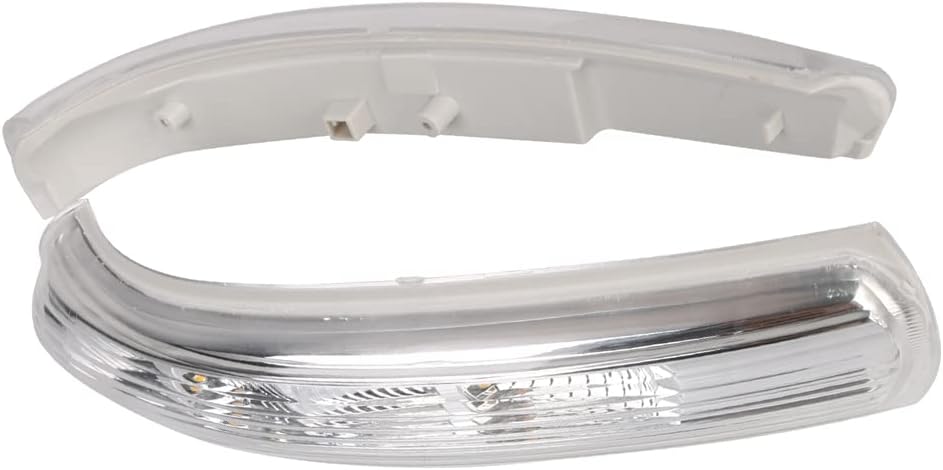 Car Rearview Mirror Side Marker Clear Lens Amber Light, Rear View LED Side Mirror Turn Signal Light Lamps, Compatible with Chevrolet Captiva 2007-2016