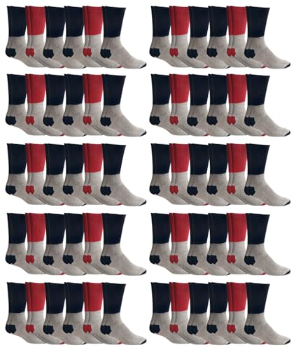 Yacht & Smith Men Women & Kids Thermal Socks, Bulk Pack Thick Warm Winter Boot Extreme Weather Socks, by SOCKS'NBULK