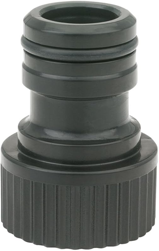 Gilmour 39QM Male Faucet Connector, Black