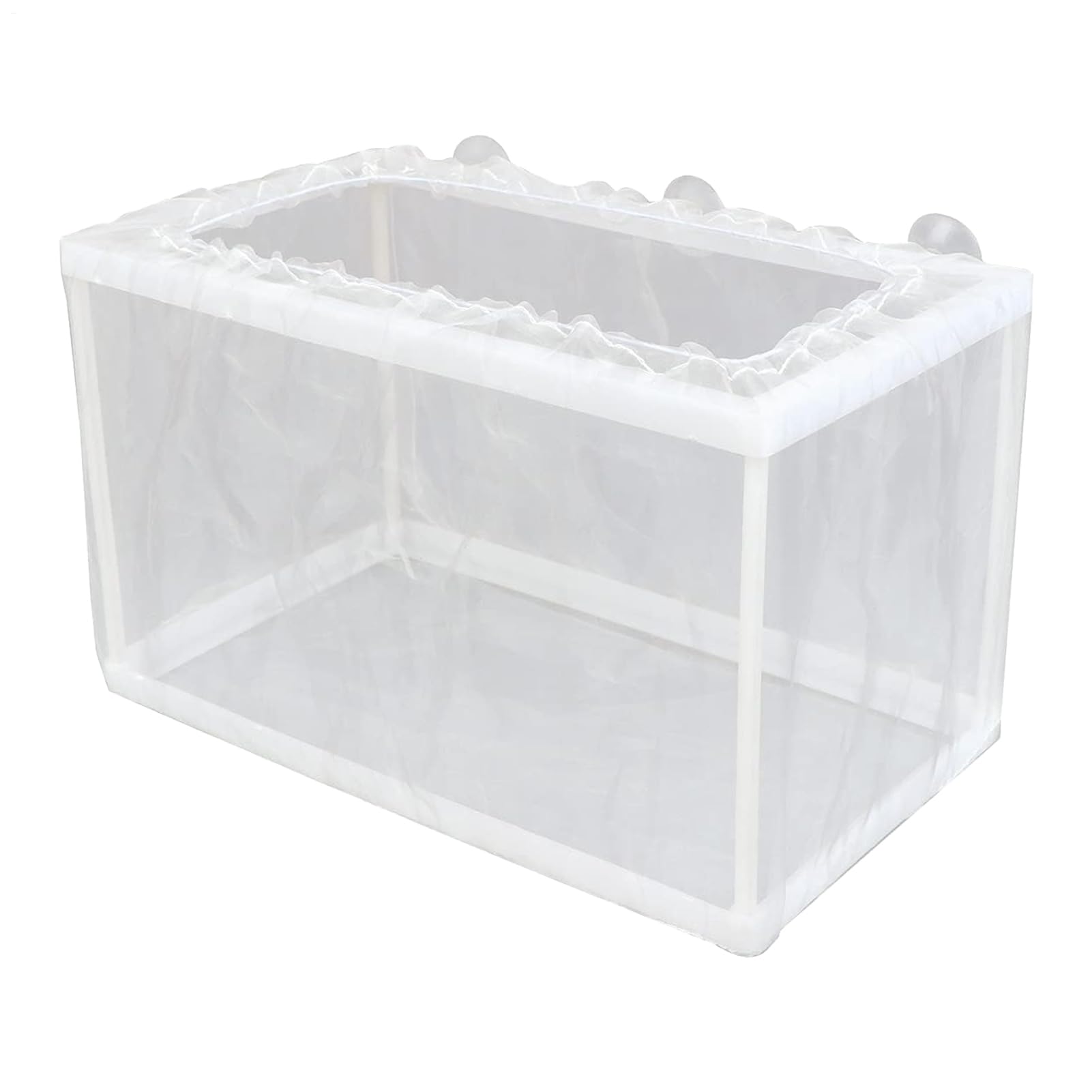 Aquarium Breeding Box Suction Cups DIY Hatcher Incubator Box Separation Net