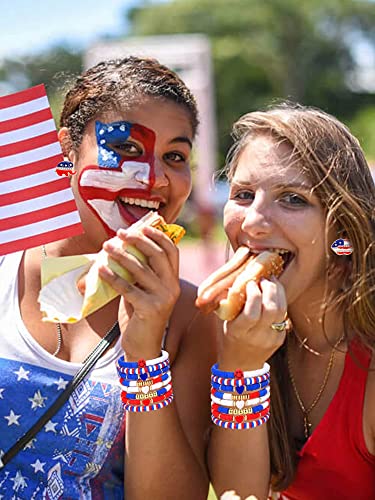 Beach Bracelet Set for Women - Stack Rainbow Friendship Bracelets Clay Heishi Beads Surfer Bracelets Stretch Handmade Elastic Srting Bracelets Bulk Boho Summer Jewelry for Men4