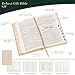 KJV Holy Bible, Standard Size Faux Leather Red Letter Edition Thumb Index, Ribbon Marker, King James Version, Pearlescent Taupe (KJV Deluxe Gift Editions)