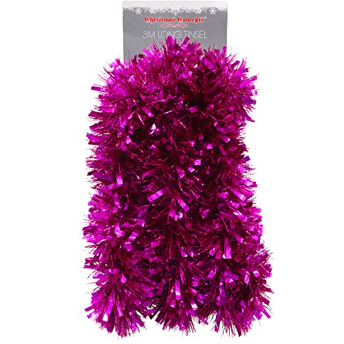 Christmas Concepts® 3m / 9.8ft Klobig/Feines Weihnachtslametta -...