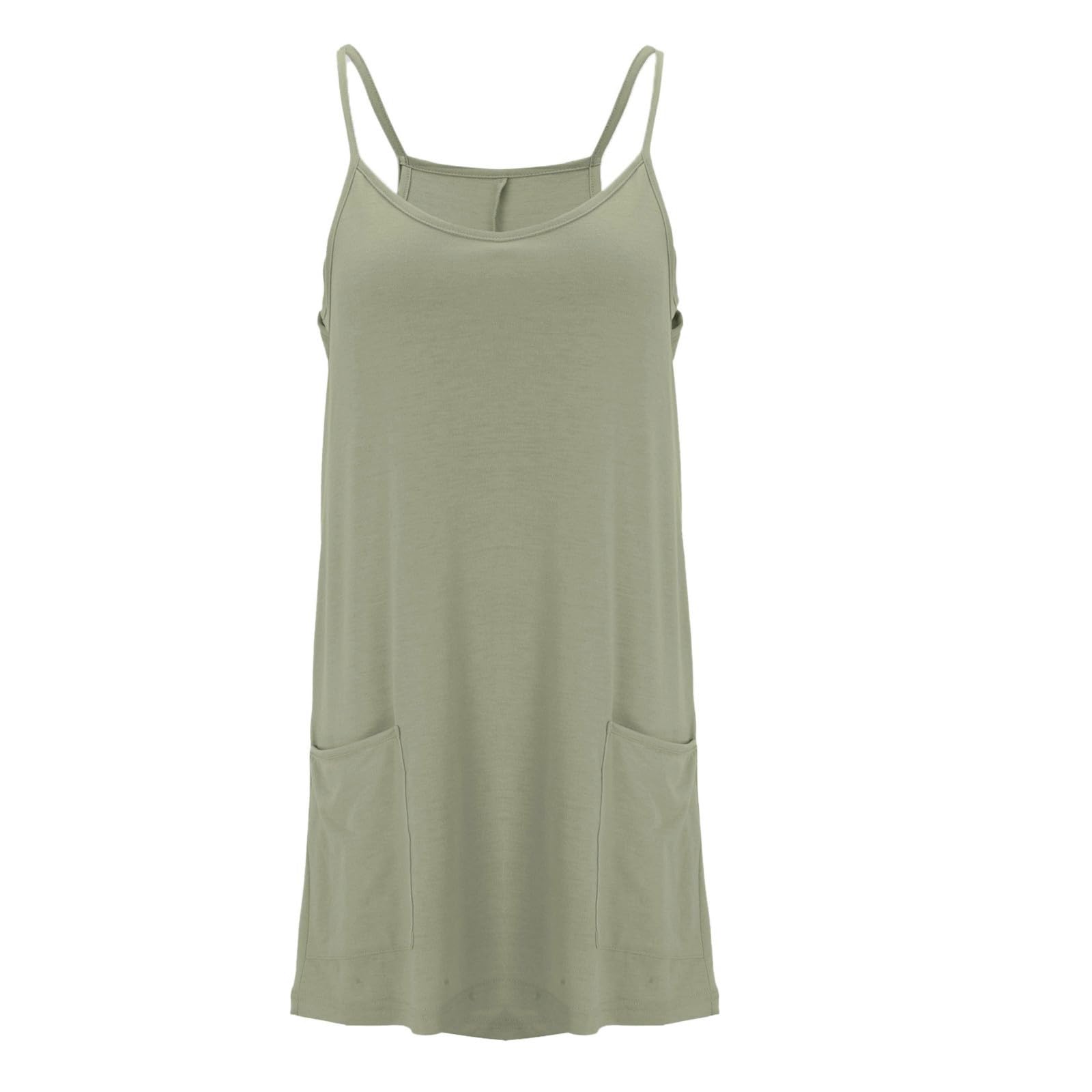 Damen Sportkleider Minikleider Jumpsuits Sommerkleid Oversized Jumpsuit Taschen Eingebaute Shorts Sommer T-Shirt Strandkleid Tenniskleid Trainingskleid Träger Lässiger Ärmellos Kurz Kleid