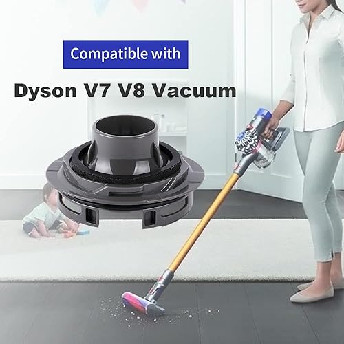 Miniatura 3 de Cubierta trasera del motor y filtro HEPA de repuesto compatible con Dyson V8 V7 Motorhead Car+Barco Trigger Aspiradoras inalámbricas de animales sin