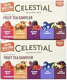 Celestial Seasonings Fruit Tea Sampler Tea Bags, 18 ct, 2 pk