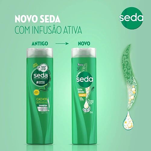 Miniatura 7 de Linha Cachos Definidos Seda - Champú 11.0 fl oz - (Seda Defined Curls Collection - Champú 11 Fl Oz)