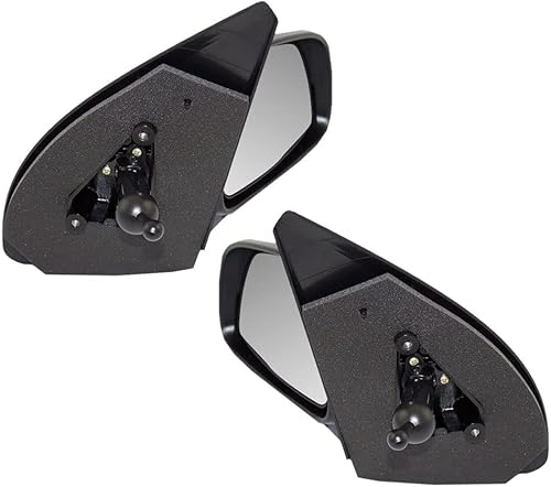 Miniatura 3 de Brock Juego de espejos manuales de repuesto para el conductor y el pasajero, compatibles con Aveo Sedan 96600801 96458087 2007-2011