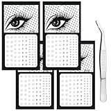 YNLJGC Face Gems Eye Jewels Rhinestones Gems Crystals Pearls Stickers Festival Diamonds for Face...
