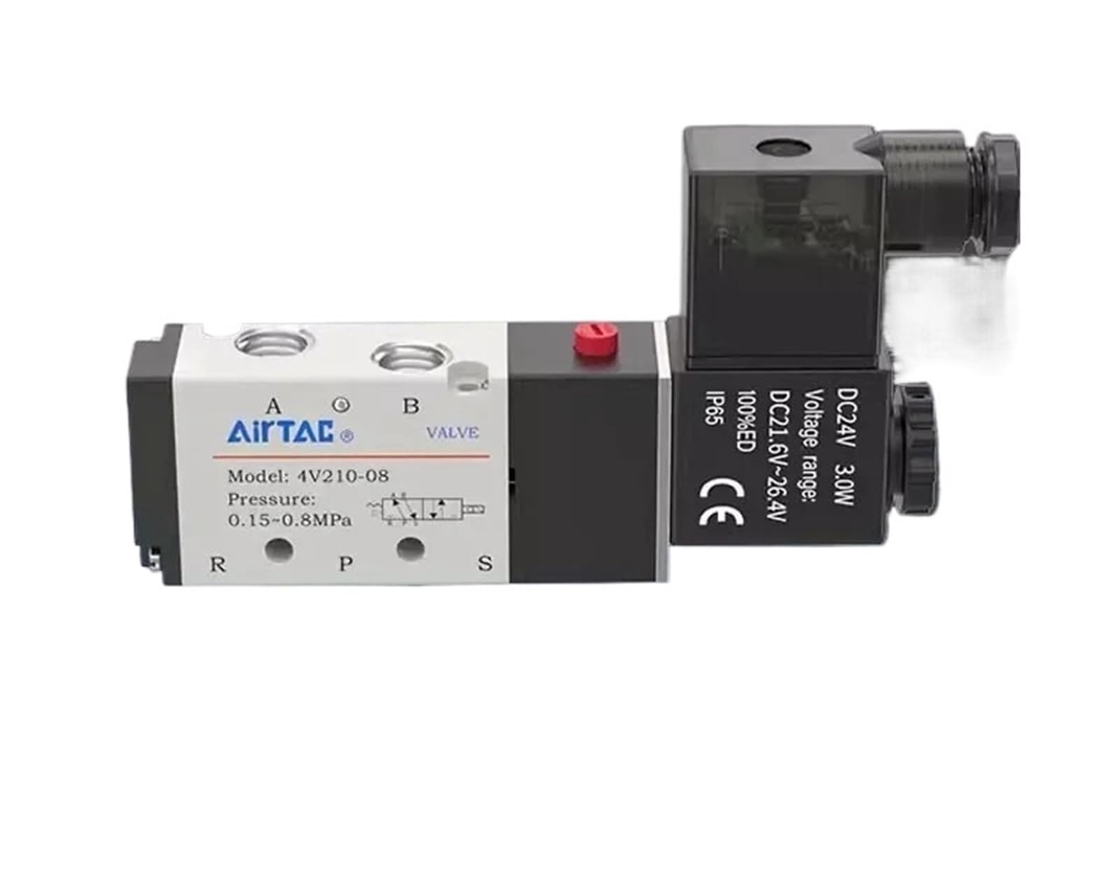 Électrovanne électrique 12V 4V210-06 distributeur pneumatique 5/2