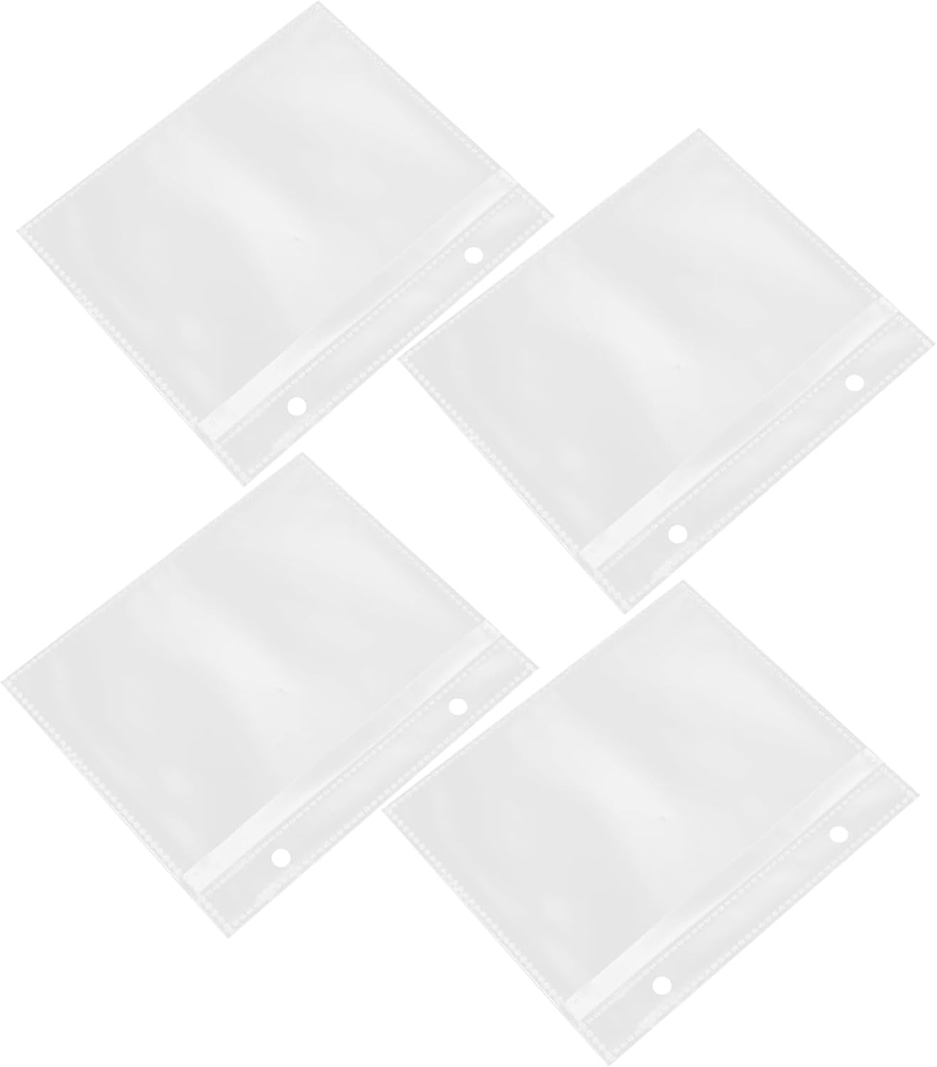 20pcs Photo Pockets for Albums Sleeves Protects Photos Prints for Organizing Boys and Girls Art Receipts More Album Accessories