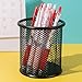 Metal Mesh Pen Holder Office Desk Pen Stand Pencil Stationery Organizer Stand Storage Pencil Cup Desk Supplies Pencil Stationery Organizer for Desk