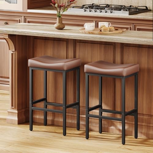 Vellorise 24 Inch Counter Height Bar Stools Set of 2,...