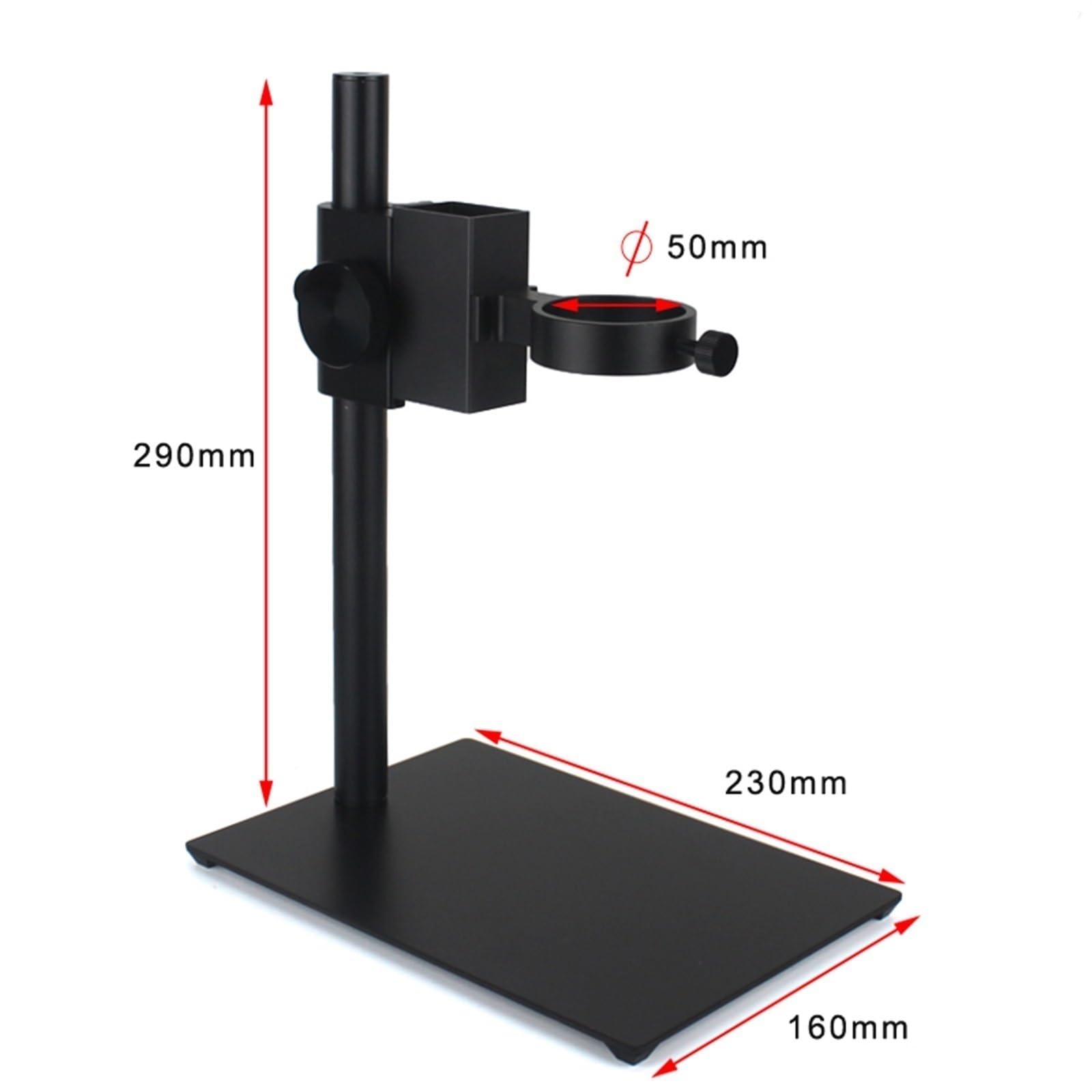 Microscopio Video Digitale Industriale con Telecamera Monoculare, Zoom 120X, 180X, 300X, Obiettivo con Attacco C per Riparazioni E Saldature.,180x-A 4k HDMI USB