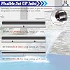 Outdoor Fountain Waterfall Spillway, Courtyard Garden Patio Waterfall Box Fitting, One Piece Black Stainless Steel Waterfall Fountain Kit, 12 16 18 23 24 30 34 36 40 48 60 72 Wide(Outlet W