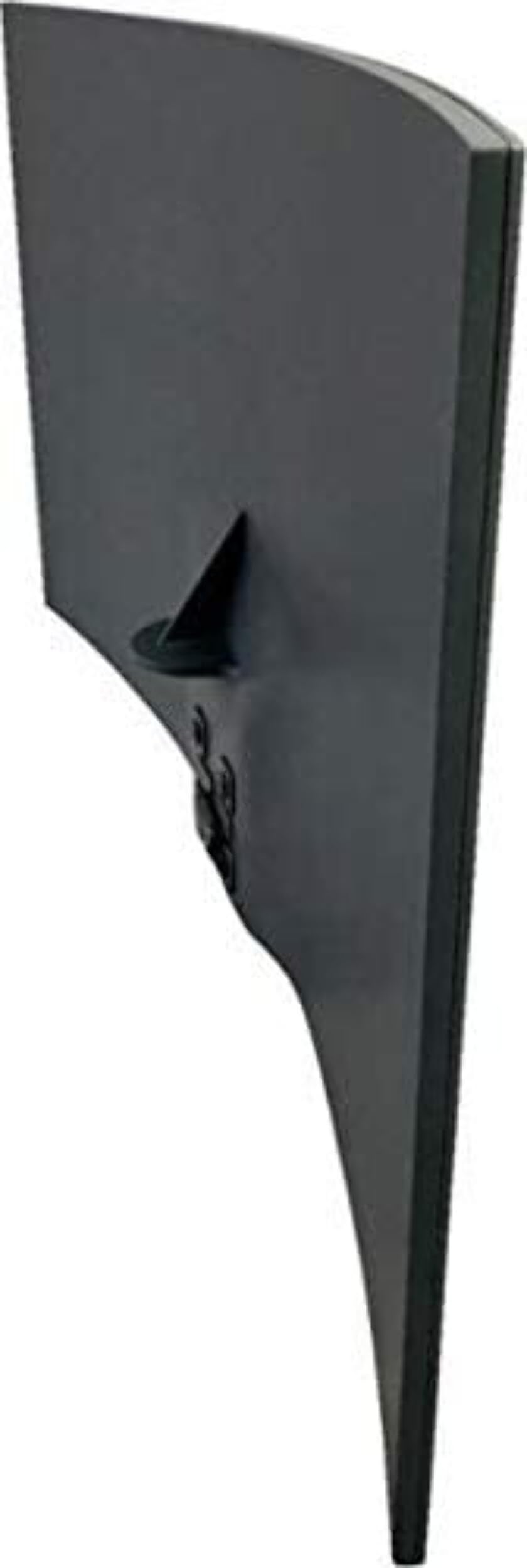 Mohu Sail Antena de TV amplificada para interiores y exteriores, rango de 75 millas, UHF VHF, multidireccional, 4K 8K UHD, NEXTGEN TV, con mástil de 20 pulgadas, cable de 30 pies (negro)