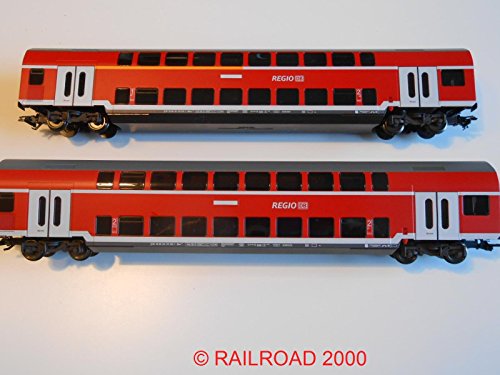Preisvergleich Produktbild Märklin Set Doppelstock-Nahverkehrswagen der DB, aus 29479