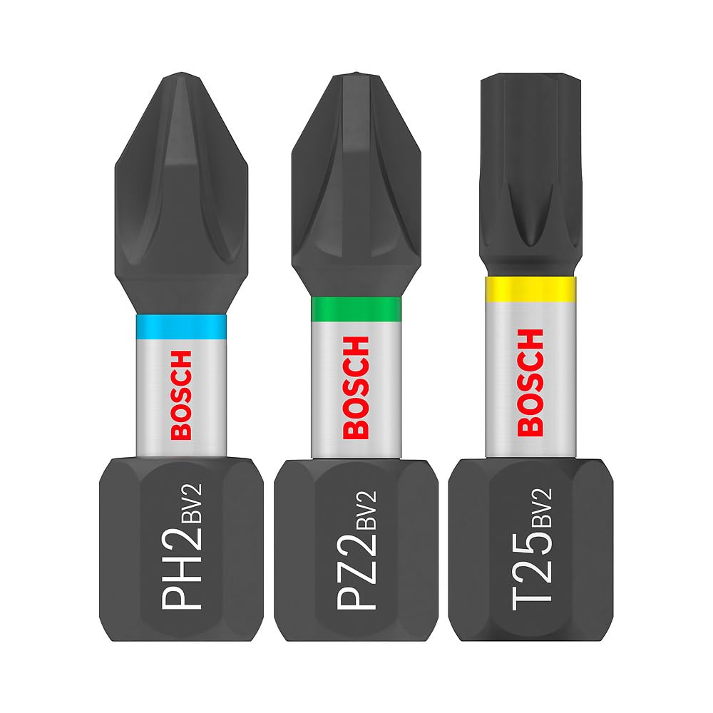 Bosch 25X Pro Impact Mixed Pack (92 X 57 Mm, Professional Accessory Screwdriver, Screwdriver)