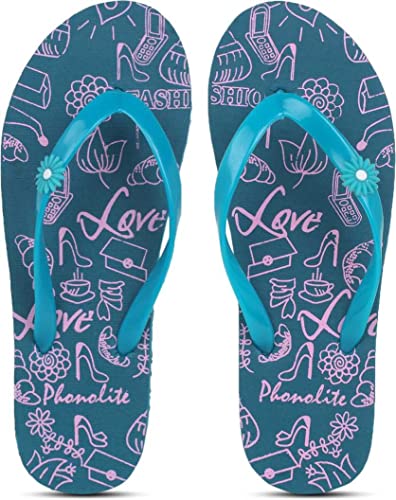 PHONOLITE FANCY AND STYLISH DAILY USE PRINTED FLIPFLOP SLIPPER FOR WOMEN AND GIRLS PACK OF 3