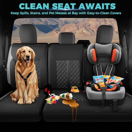 FEINEPRO Custom Seat Cover for Ford F150 SuperCrew XL XLT 2021-2026 by FEINEPRO - Used condition - Image 3