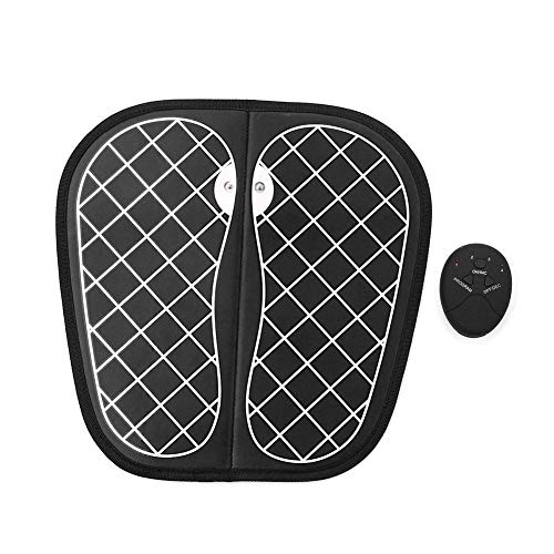 somedays Masseurs pour Les Pieds USB Rechargeable Folding Portable Electric Massage Mat Blood Circulation Automatic Foot Massage Machine