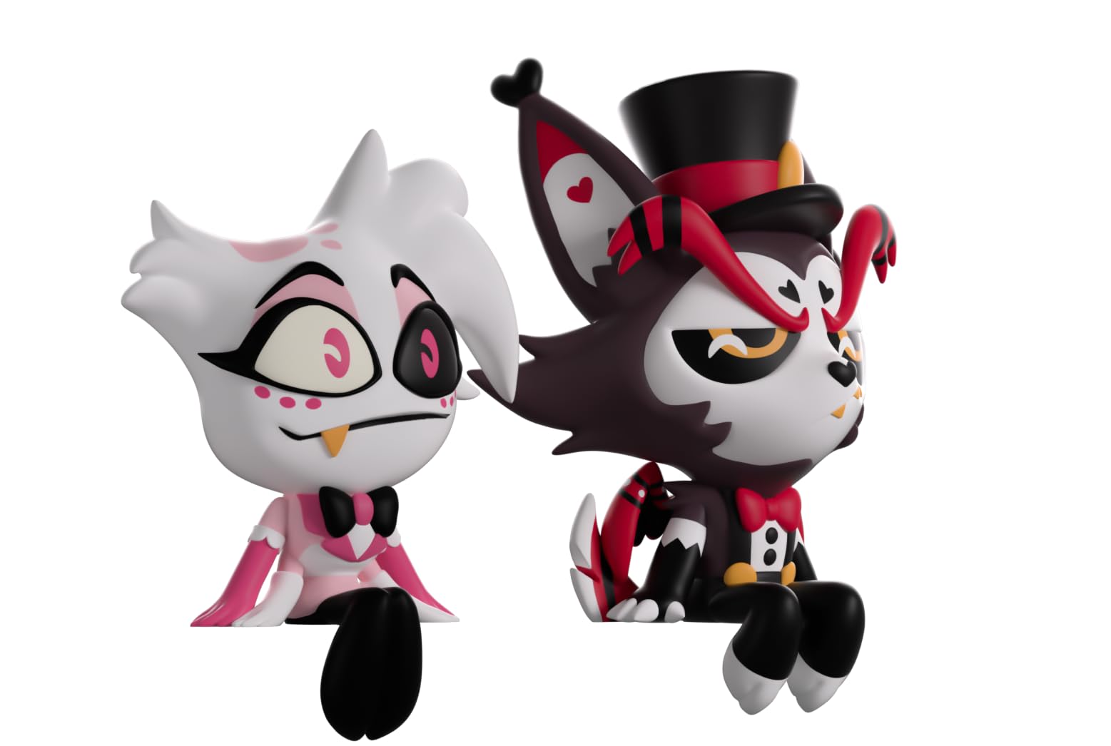 Amazon.co.jp: Youtooz Hazbin Hotel モニターフィギュア 2体セット