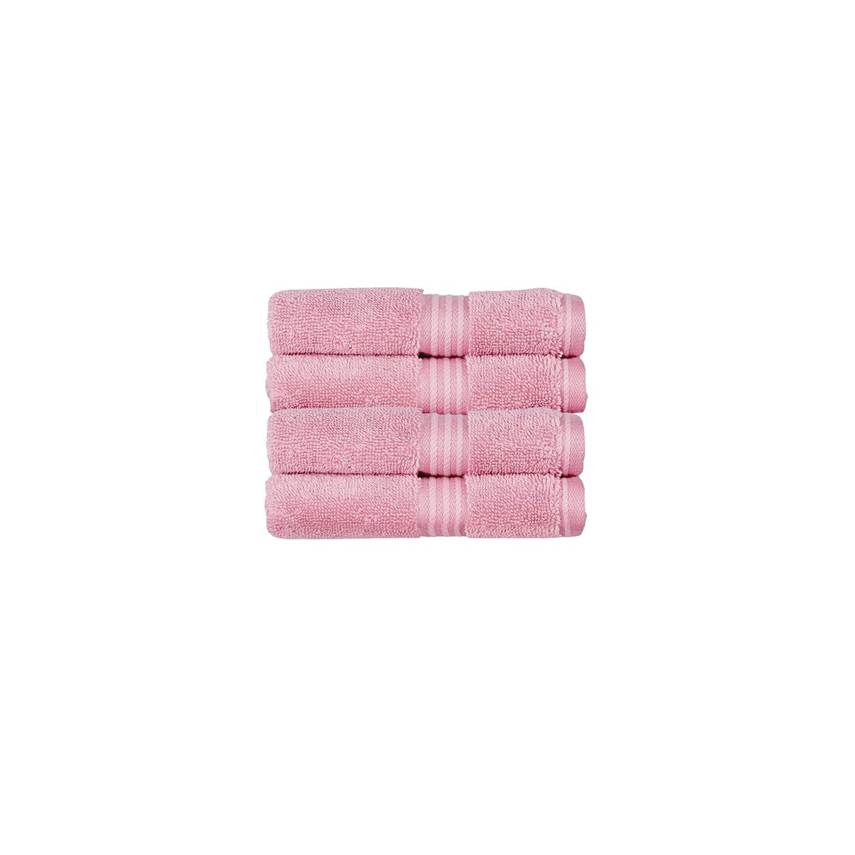 Christy Supreme Hygro 2 Hand Towels Set | Blush Pink | 100% Luxury Supima Cotton | Ultra Soft | Super Absorbent | 650GSM | Plush and Long Lasting — view 120