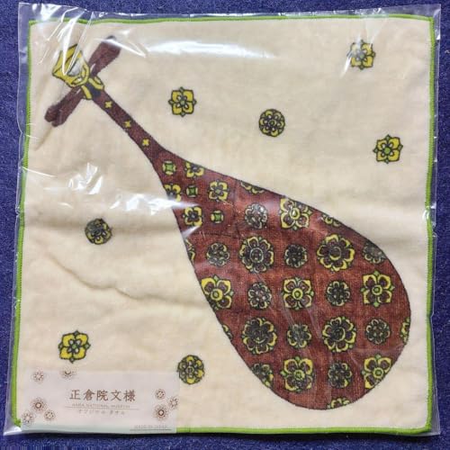 正倉院展 タオルハンカチ 琵琶 奈良国立博物館のサムネイル