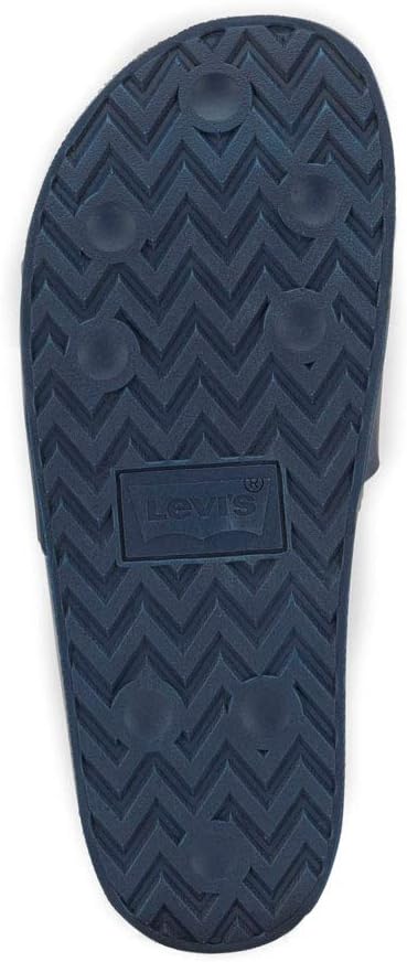Levi's Mens 3D Slide Slip On Sandal Shoe 13 Navy