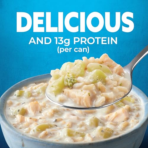 Image of Progresso Rich & Hearty, Creamy Chicken & Broccoli Canned Soup, Gluten Free, 18.5 oz. (Pack of 12)