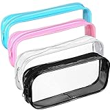 【Reutilizar】: si no desea usarlo como una bolsa de papelería, puede reutilizarlo para almacenar otros artículos diversos. Puede almacenar protector solar, varios cosméticos, cable de carga, cable de auriculares, aretes, etc.