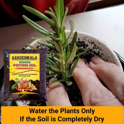 Image of Potting Mix Soil For All Plants-Soil Less All Purpose Ready To Use Potting Mix Made With Vermicompost /Neem Cake /Potash /River Sand /Bone Meal /5 Kg